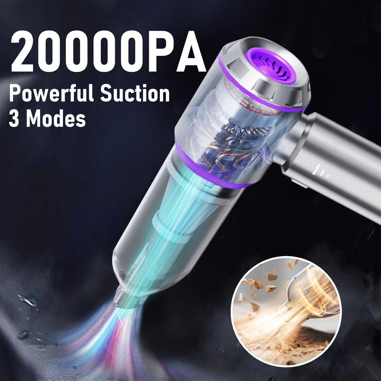 Aspirator Portabil Puternic pentru Mașină