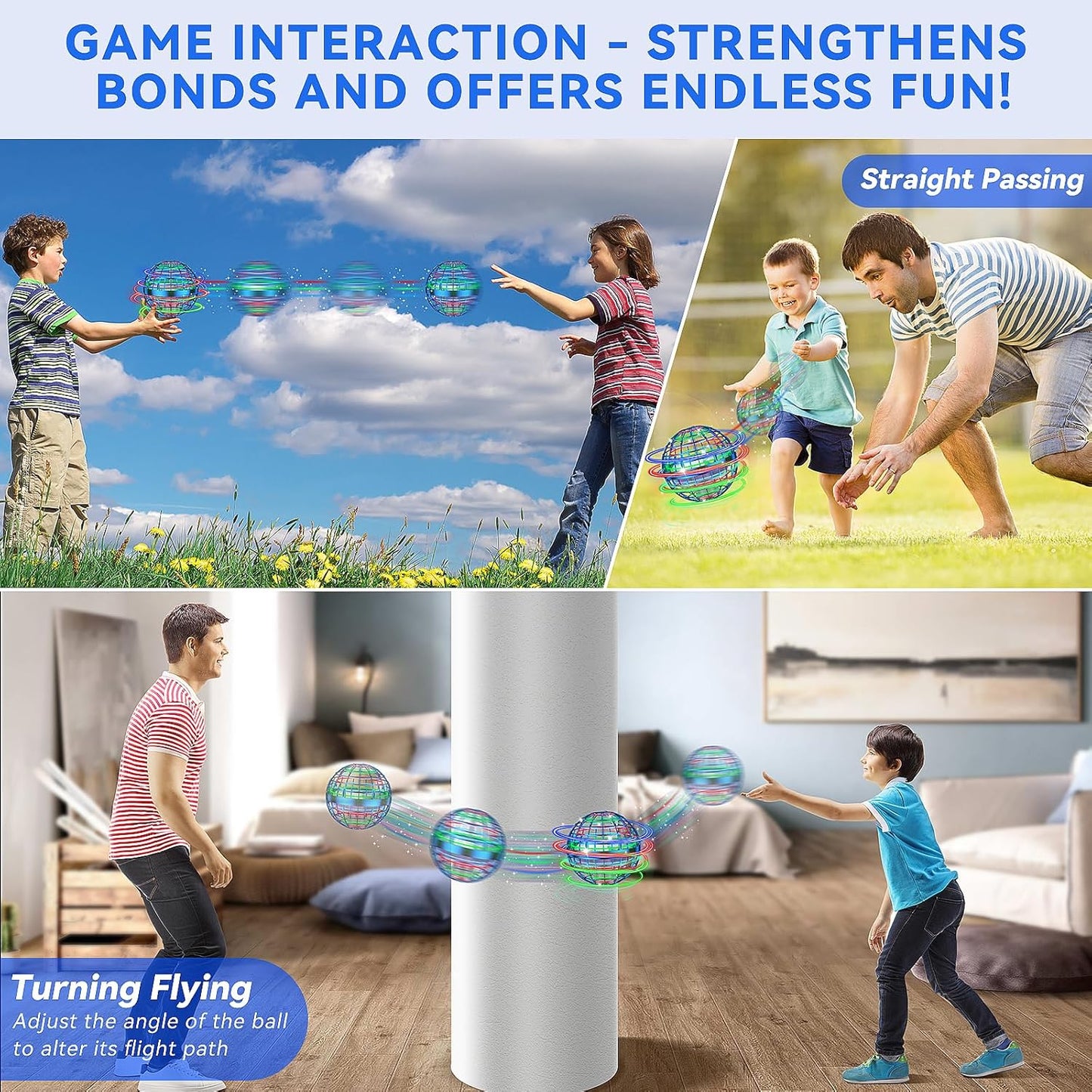 Jucărie Zburătoare Magică Orb