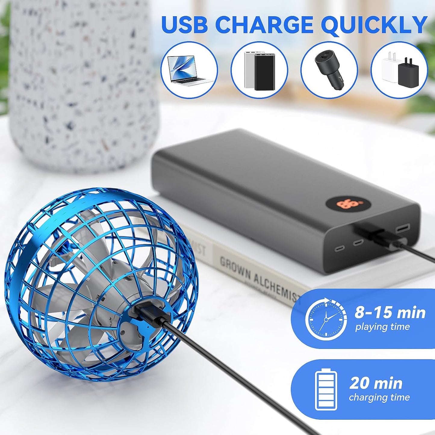 Jucărie Zburătoare Magică Orb